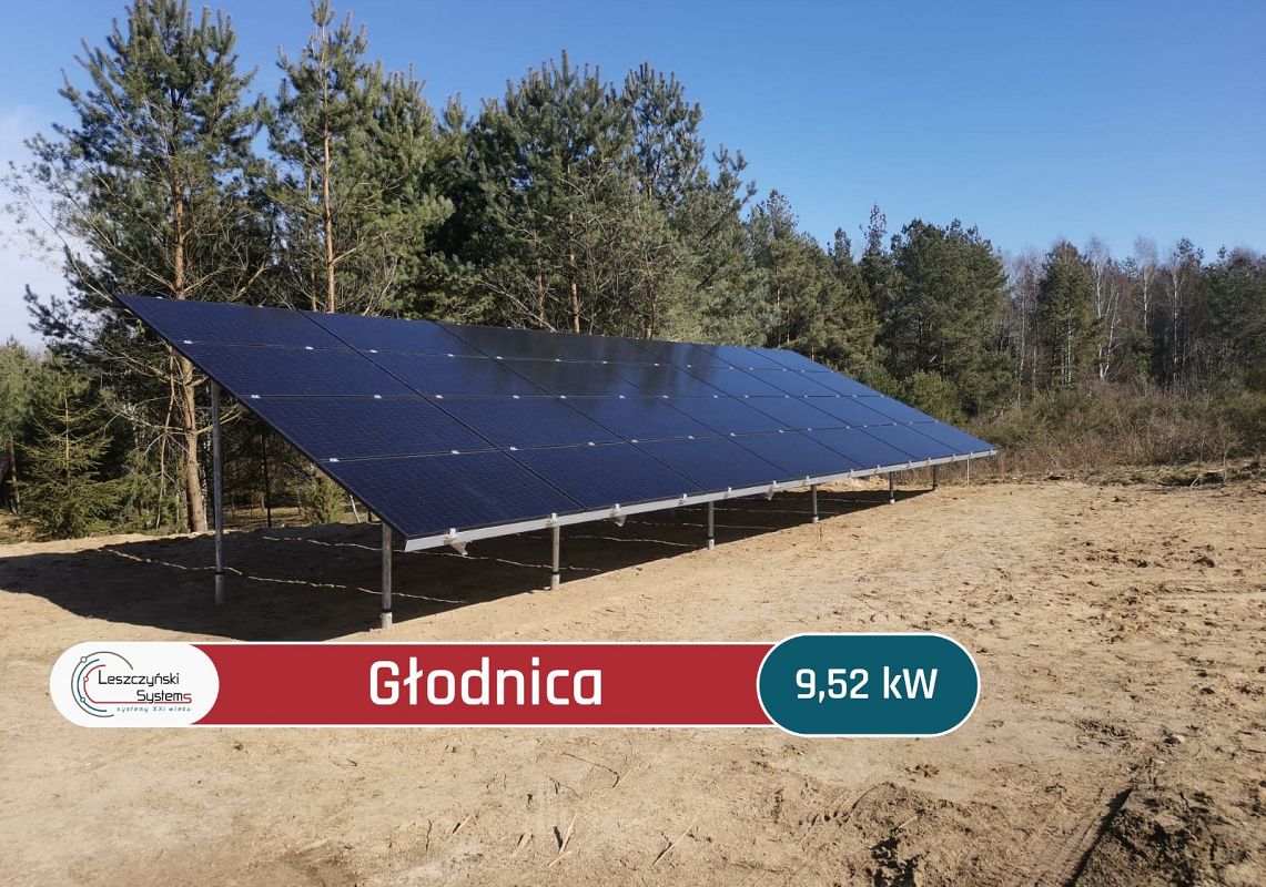 Głodnica - Fotowoltaika - 9kw - panele słoneczne