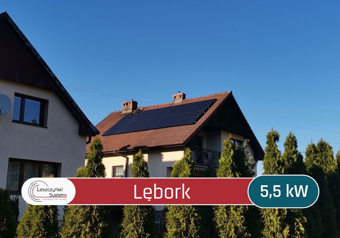 Lębork przydomowa elektrownia słoneczna fotowoltaika