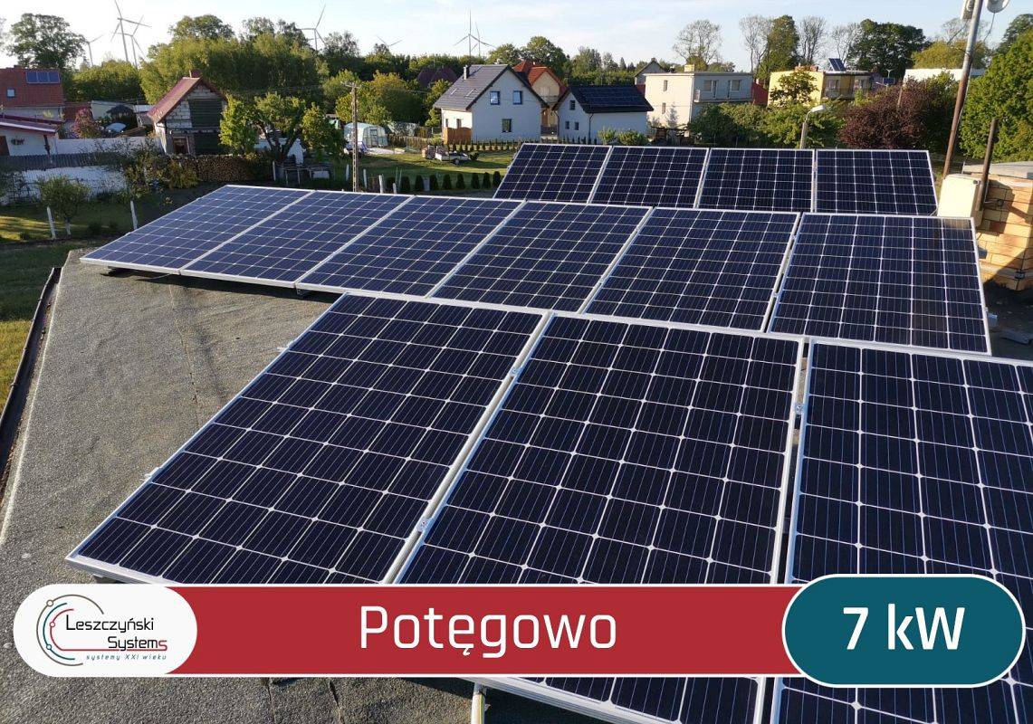 Potęgowo fotowoltaika energia słoneczna lębork