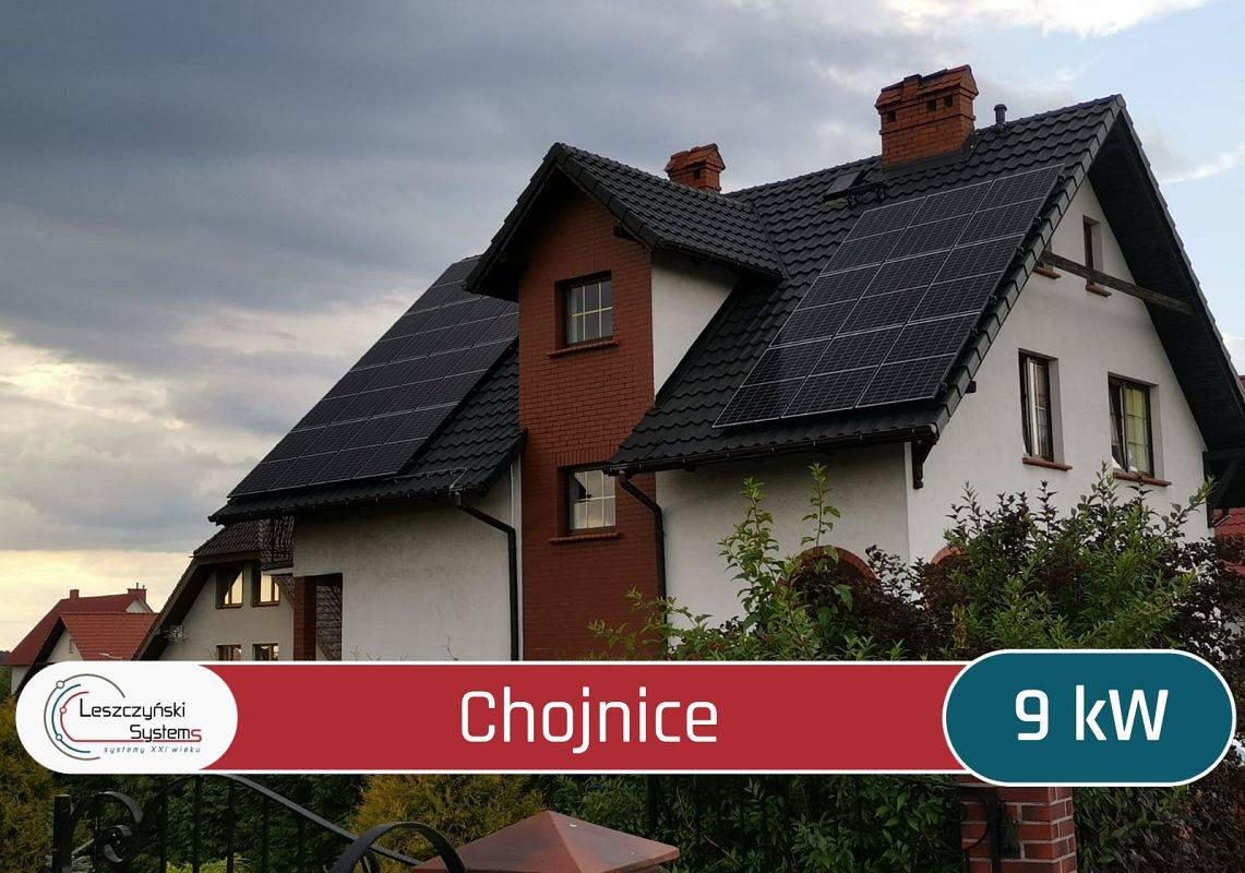 Chojnice 9 kW leszczyński systems fotowoltaika pomorskie lębork