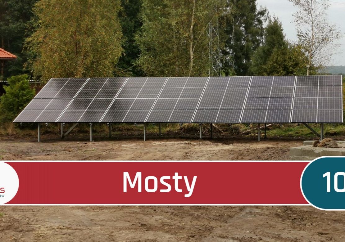 Mosty 10 kW Fotowoltaika dotacja energia słoneczna prąd