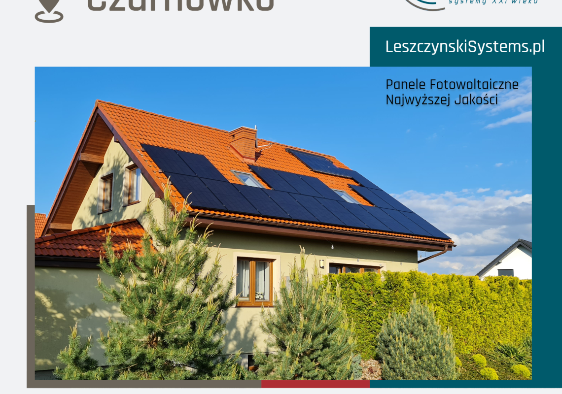 Czarnówko 6.48 kW instalacja fotowoltaiczna Lębork Pomorskie