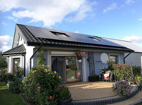 Strzebielonko 8 kWp - Panele słoneczne