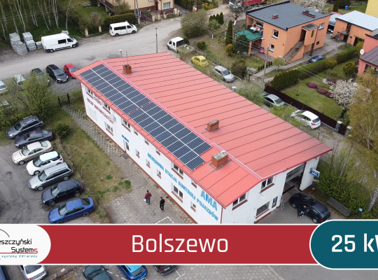 Bolszewo elektrownia słoneczna fotowoltaika lębork POMORSKIE